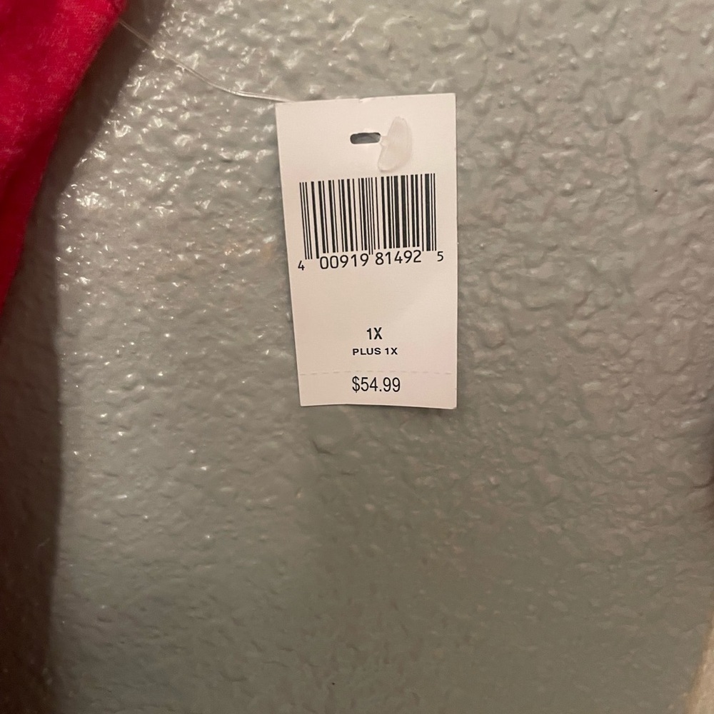 Red Minnie Mouse zip-up hoodie - Picture 2 of 5